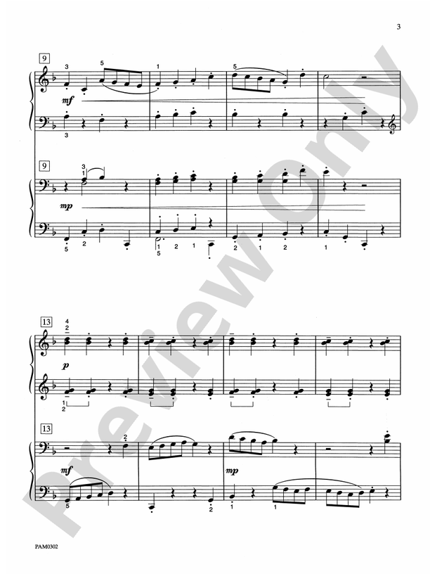 Miniature Concerto - 2 Pianos, 4 Hands (Digital Download)