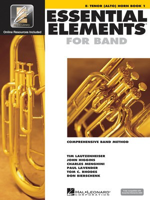 Essential Elements 2000, Book 1 - Eb Tenor (Alto) Horn - Eb Tenor Horn Hal Leonard /CD