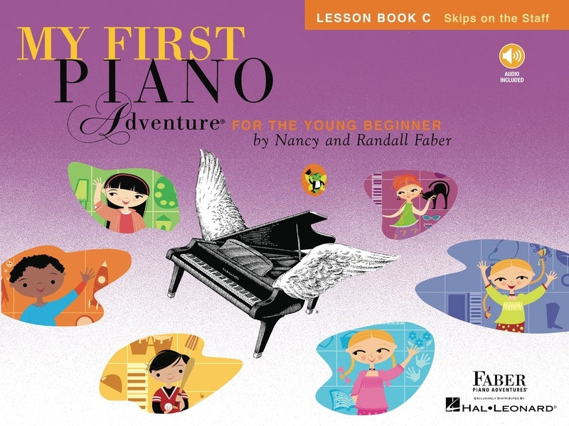 My First Piano Adventure Lesson Book C - Piano/Online Audio Access by Faber/Faber Hal Leonard 420263
