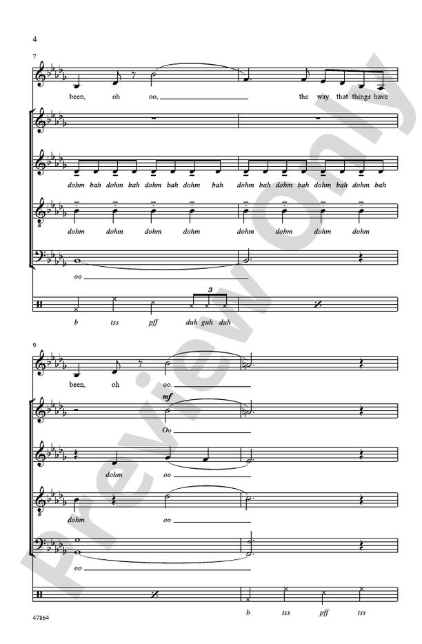 Believer – SATB, a cappella Choral Octavo (Digital Download)