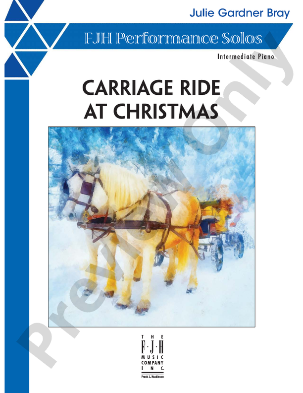 Carriage Ride at Christmas - Piano (Digital Download)
