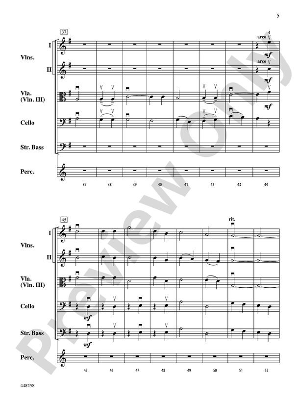 Glorious Sight - String Orchestra Conductor Score & Parts (Digital Download)