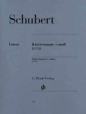 Piano Sonata c minor D 958 - Franz Schubert - Piano G. Henle Verlag Piano Solo