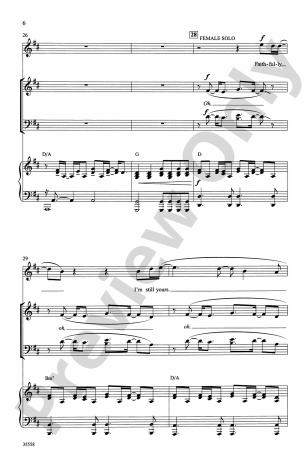 Any Way You Want It: Journey's Greatest Hits - SATB Choral Octavo (Digital Download)