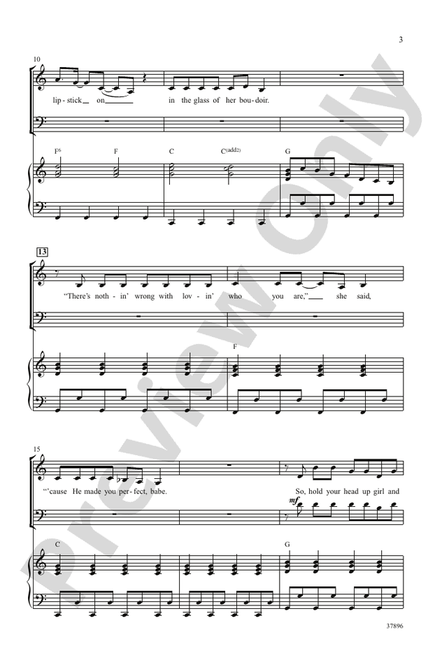 Born This Way – SSAB Choral Octavo (Digital Download)