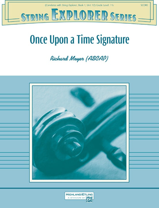 Once Upon a Time Signature – String Orchestra Conductor Score & Parts (Digital Download)