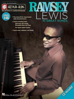 Ramsey Lewis - Jazz Play-Along Volume 146 - Bb Instrument|Bass Clef Instrument|C Instrument|Eb Instrument Hal Leonard Lead Sheet /CD