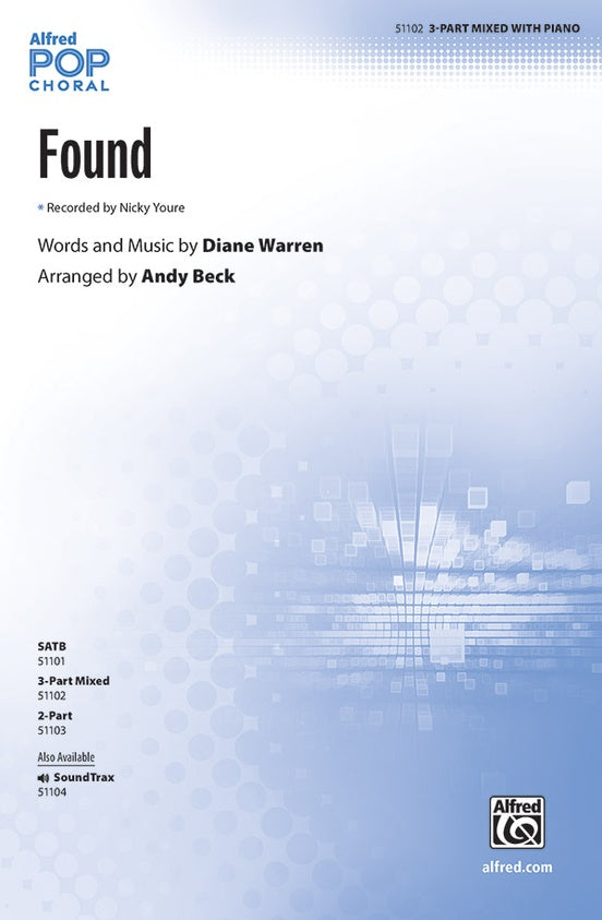 Found - 3 Part Mixed Choral Octavo (Digital Download)