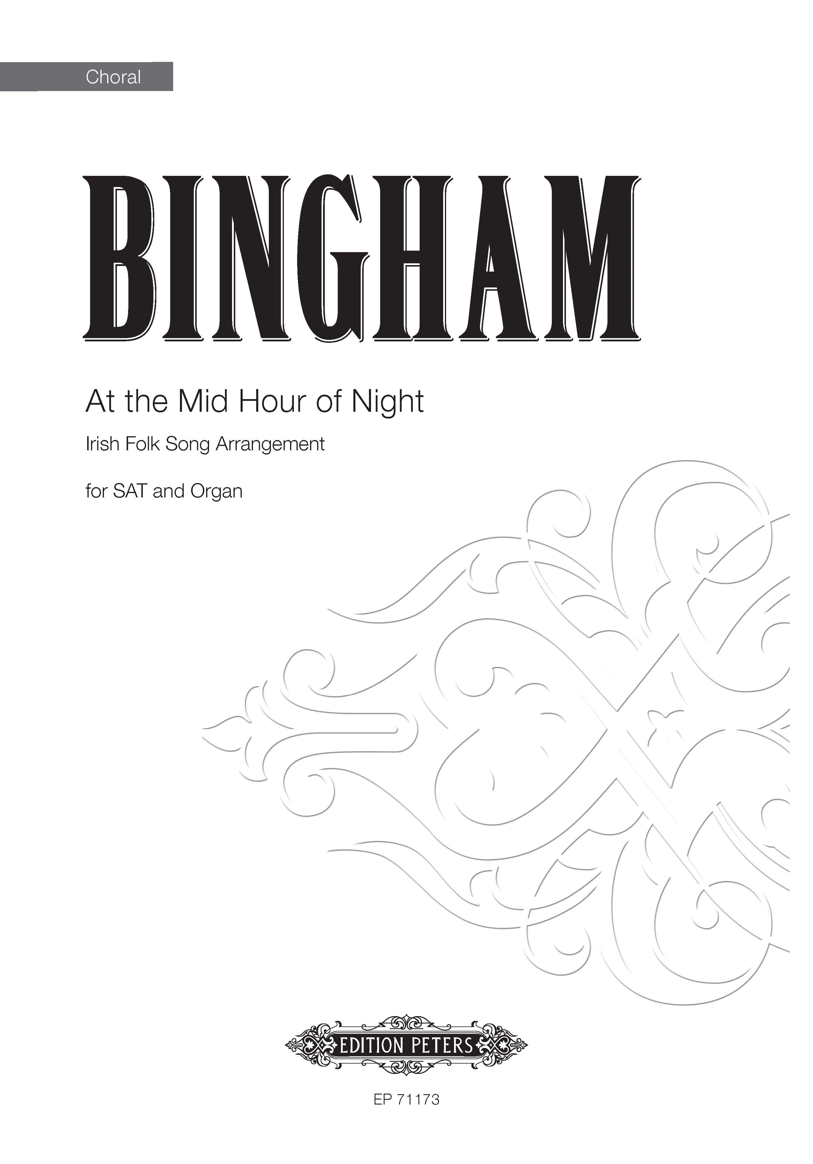 At The Mid Hour Of Night (EP71173) - Organ/SATB Choral Octavo (Digital Download)