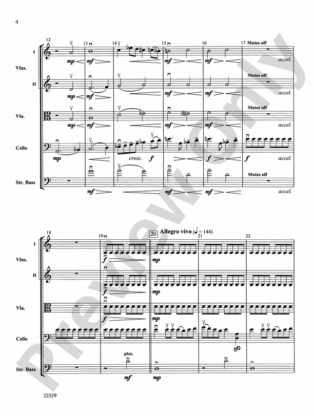 Vir-Cello Reality – String Orchestra Conductor Score & Parts (Digital Download)