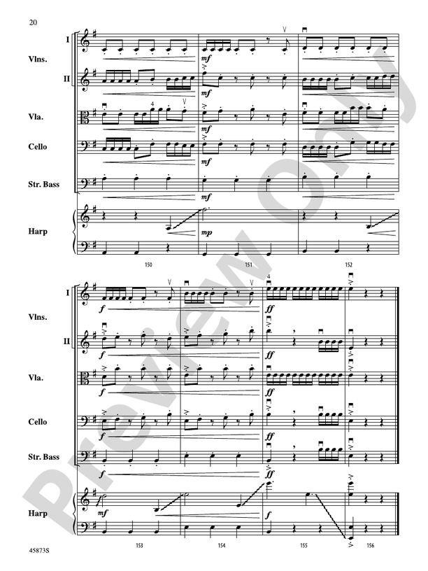 Rogue Rider - String Orchestra Conductor Score & Parts (Digital Download)