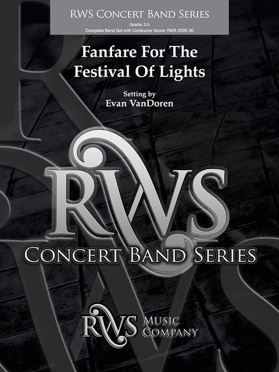 Fanfare for the Festival of Lights - Concert Band Conductor Score & Parts(Digital Download)