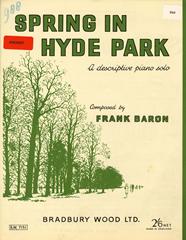 Spring In Hyde Park - Piano Solo (Digital Download)