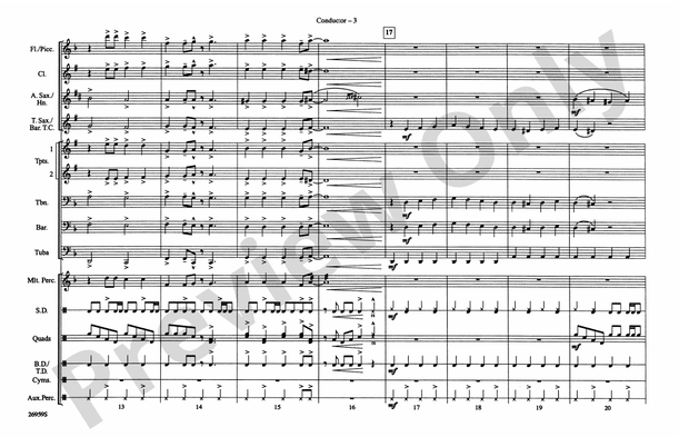 Paint It Black (Arr. Mike Story) – Marching Band Conductor Score & Parts (Digital Download)