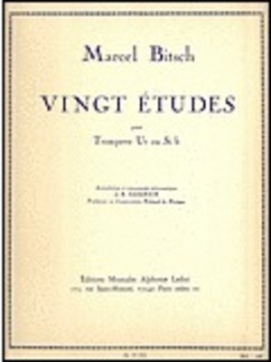20 Etudes for Trumpet - Marcel Bitsch - Alphonse Leduc
