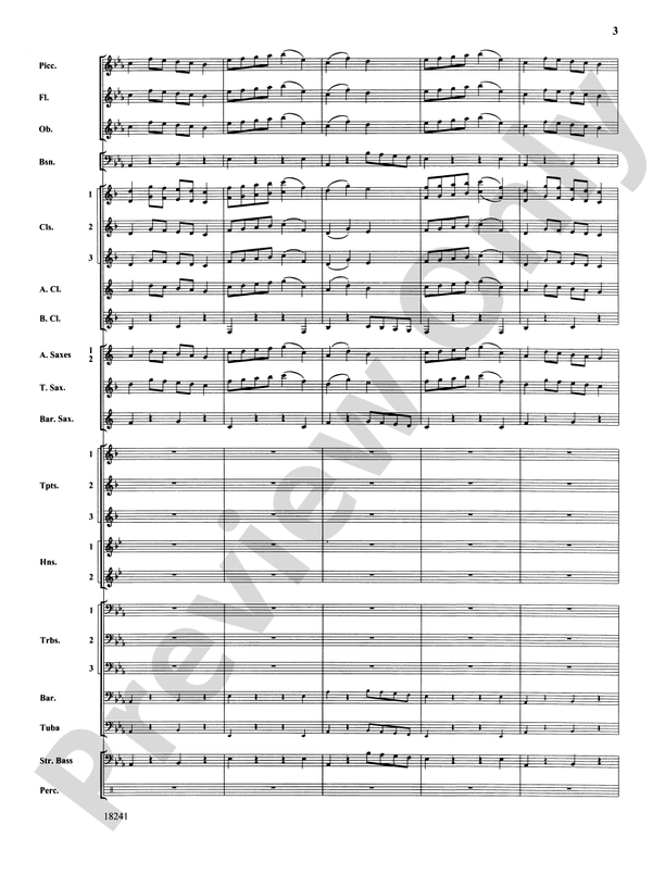 Canterbury Walk - Concert Band Conductor Score & Parts (Digital Download)