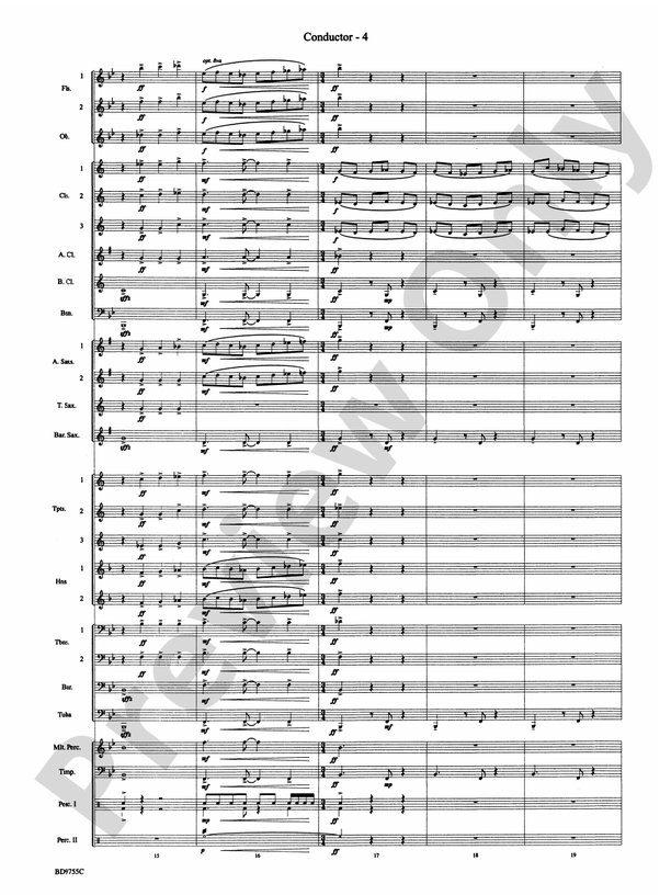 The Maelstrom - Concert Band Conductor Score & Parts (Digital Download)