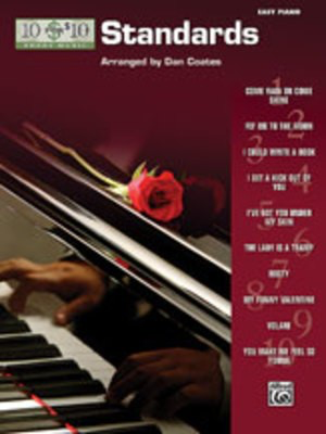10 For 10 Standards Easy Piano Arr Coates -