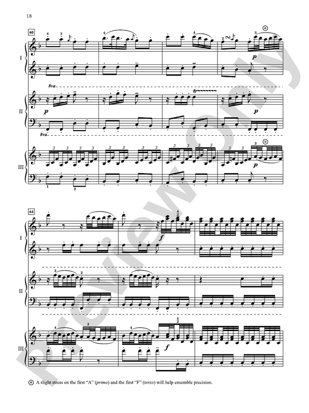 Essential Keyboard Trios: 10 Intermediate to Early Advanced Selections in Their Original Form - 1 Piano, 6 Hands (Digital Download)