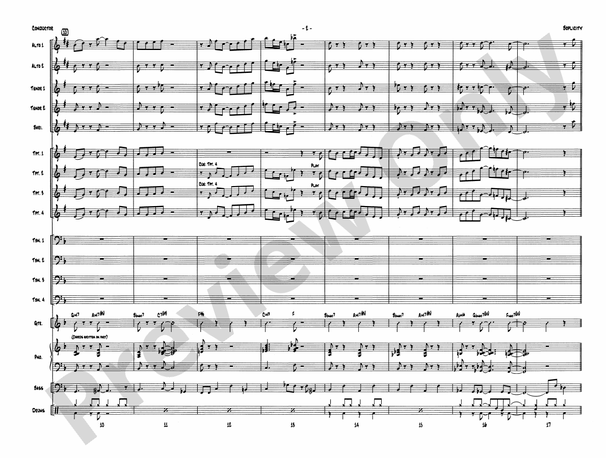 Boplicity - Jazz Ensemble Conductor Score & Parts (Digital Download)