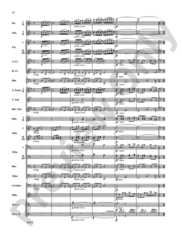 Pablo! - Concert Band Conductor Score & Parts (Digital Download)