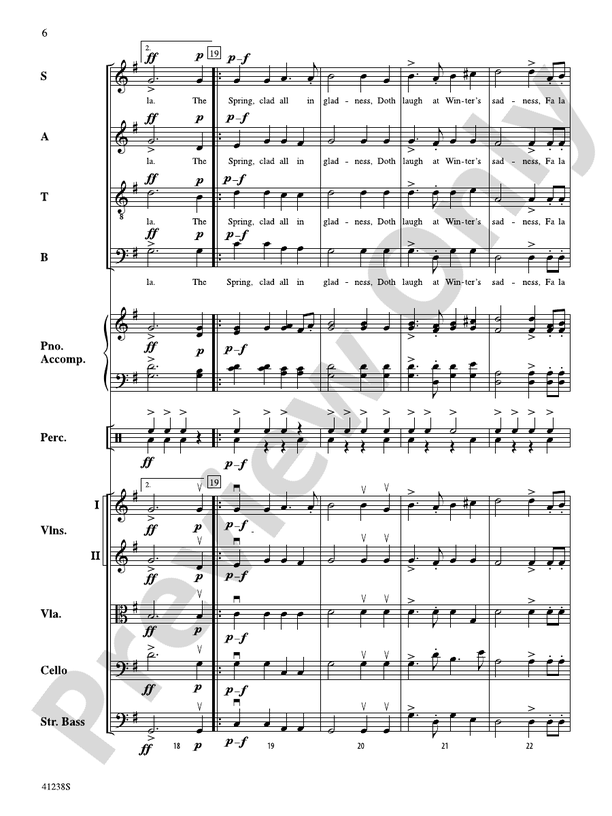 A Suite of Three Madrigals – String Orchestra Conductor Score & Parts (Digital Download)