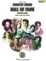 Country Music Hall of Fame - Volume 6 - Photos, Stories and 28 Songs - Hal Leonard Piano, Vocal & Guitar