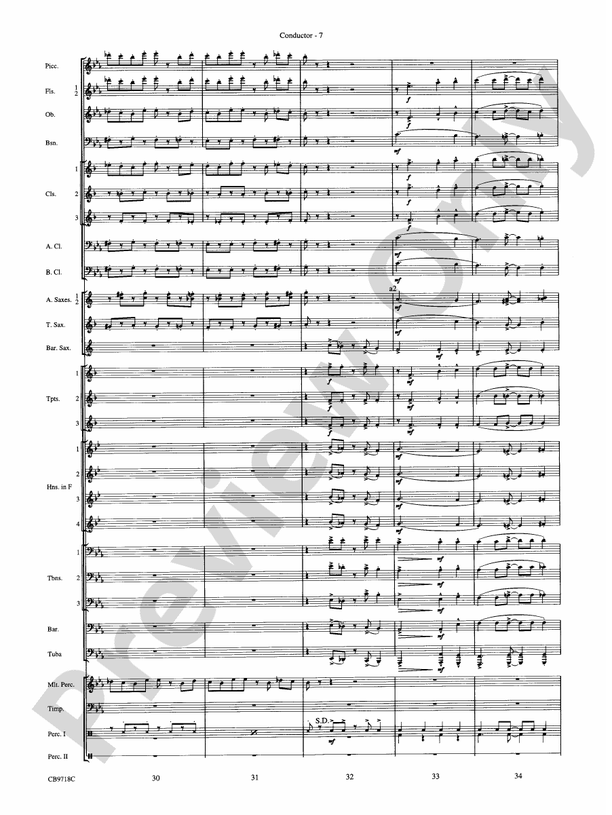 Gershwin! (Medley) - Concert Band Conductor Score & Parts (Digital Download)