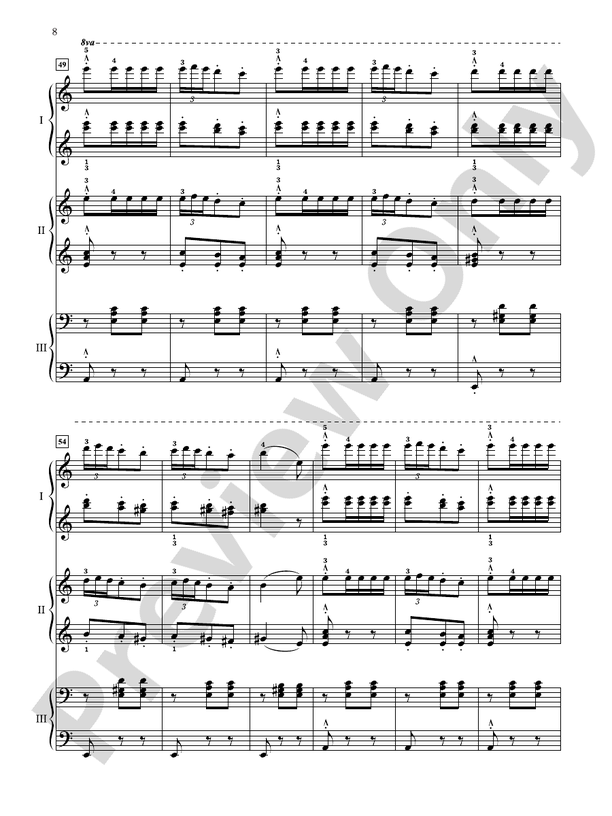 Essential Keyboard Trios: 10 Intermediate to Early Advanced Selections in Their Original Form - 1 Piano, 6 Hands (Digital Download)