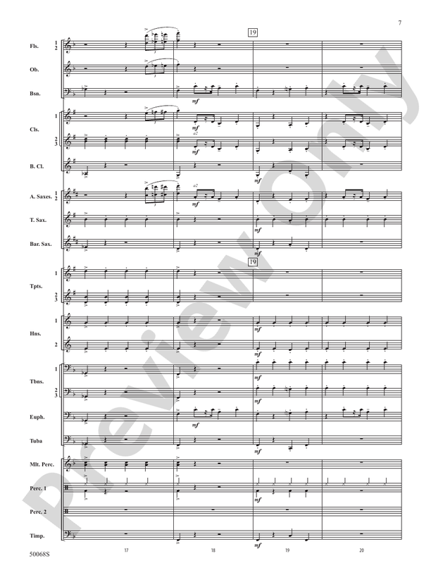 Annie - Concert Band Conductor Score & Parts (Digital Download)