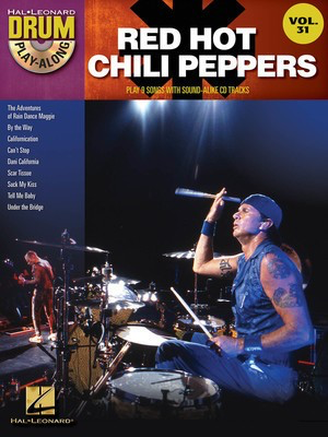 Red Hot Chili Peppers - Drum Play-Along Volume 31 - Drums Hal Leonard Drum Notation /CD