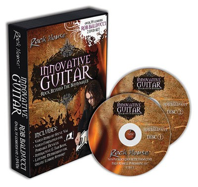 Rob Balducci - Innovative Guitar - Rock Beyond the Boundaries - Guitar Rock House DVD