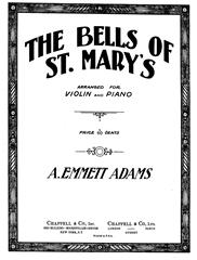 The Bells Of St Mary's - Violin/Piano Accompaniment (Digital Download)
