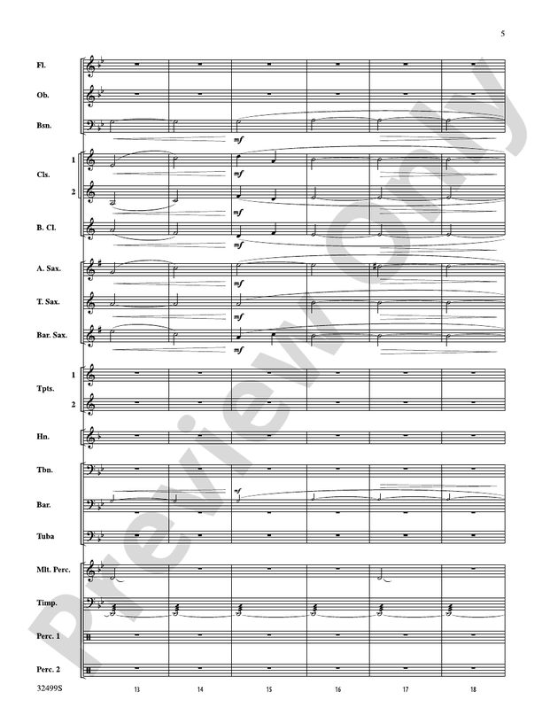 Russian Christmas Music (Grade 2) - Concert Band Conductor Score & Parts (Digital Download)