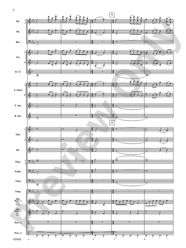 Across the Alaskan Snow – Concert Band Conductor Score & Parts (Digital Download)