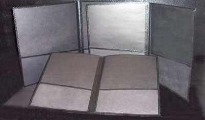 Economy Choral Folio With Standard Pockets - Choral Folder 9" x 12" - Deer River Folder