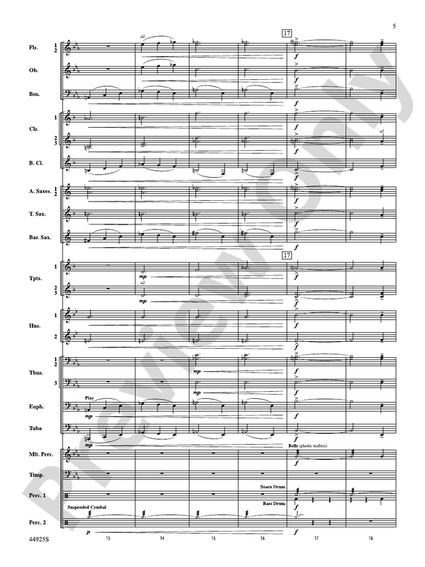 Suite from Symphonie Fantastique - Concert Band Conductor Score & Parts (Digital Download)
