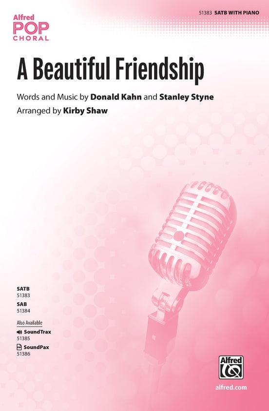 A Beautiful Friendship - SATB Choral Octavo (Digital Download)