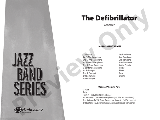 The Defibrillator - Jazz Ensemble Conductor Score & Parts (Digital Download)