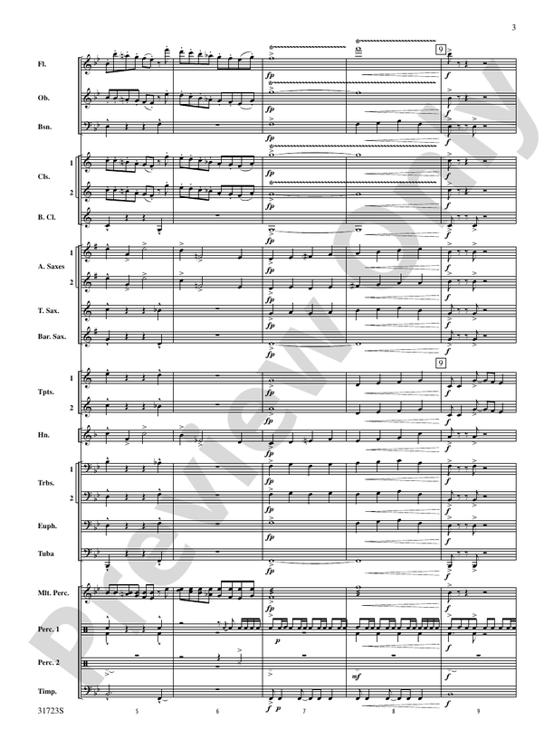 Western Horizons - Concert Band Conductor Score & Parts (Digital Download)
