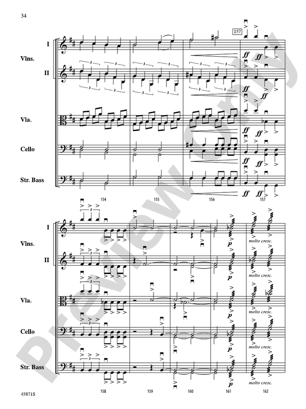 Hemispheres - String Orchestra Conductor Score & Parts (Digital Download)