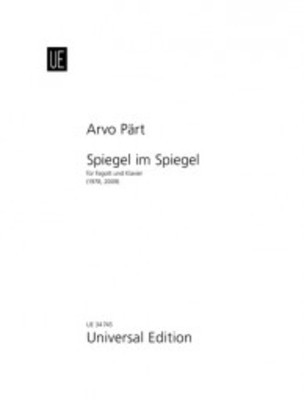 Spiegel im Spiegel - for Bassoon and Piano - Arvo Part - Bassoon Universal Edition