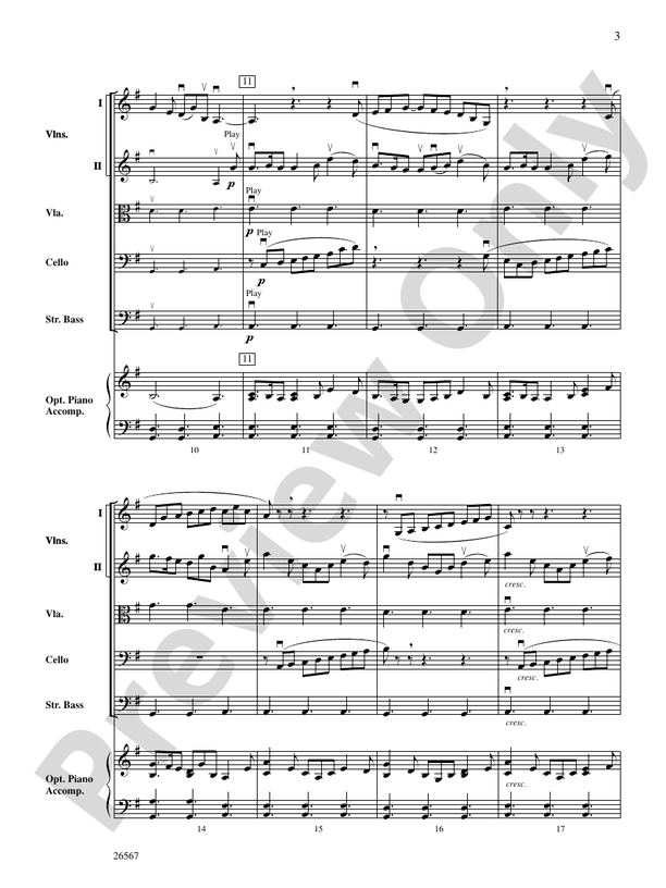 Seven Scottish Airs – String Orchestra Conductor Score & Parts (Digital Download)