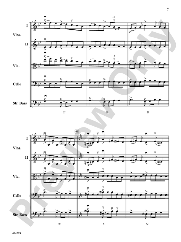 Legacy - String Orchestra Conductor Score & Parts (Digital Download)