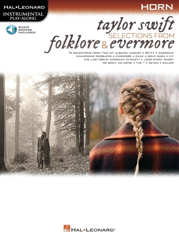 Taylor Swift - Selections from Folklore & Evermore - Horn/Audio Access Online Hal Leonard 364065