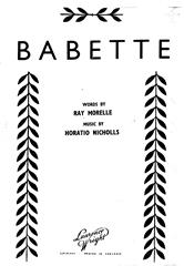 Babette - Mantovani & His Orchestra - PVG (Digital Download)