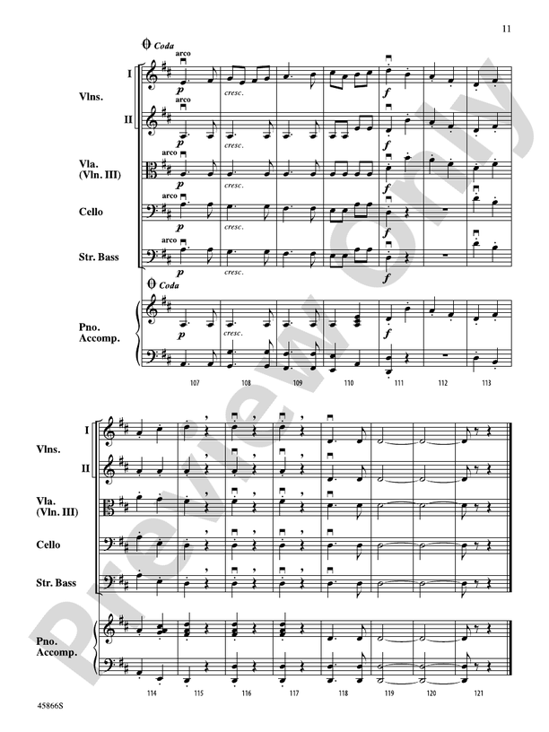 The Polka Dot Polka - String Orchestra Conductor Score & Parts (Digital Download)
