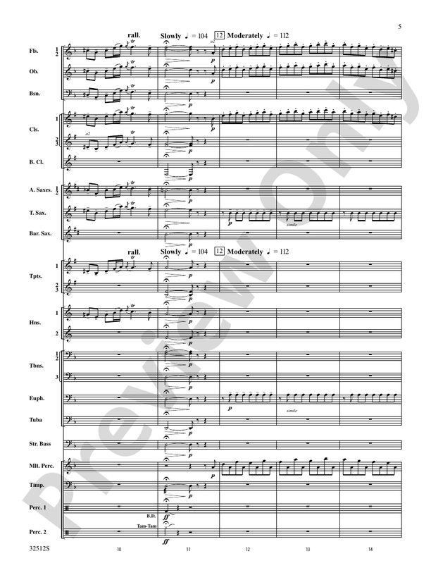 Toccata and Fugue in D Minor - Concert Band Conductor Score & Parts (Digital Download)