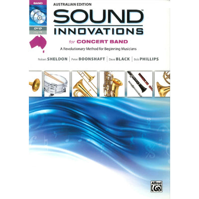 Sound Innovations for Concert Band Book 1 - Tenor Saxophone - Australian Edition - Tenor Saxophone Alfred Music /DVD