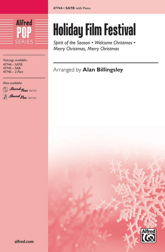 Holiday Film Festival – SATB (Digital Download)